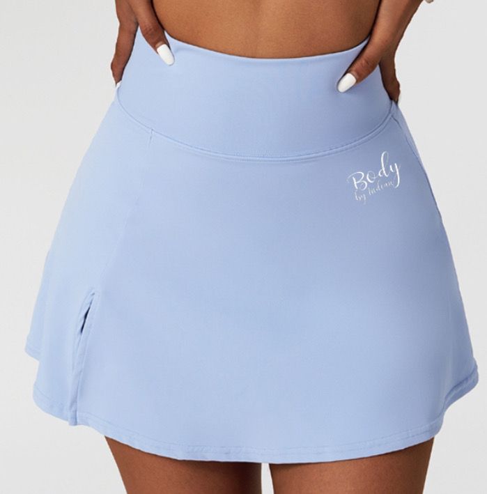 2 Piece Yoga Tennis Skirt Set